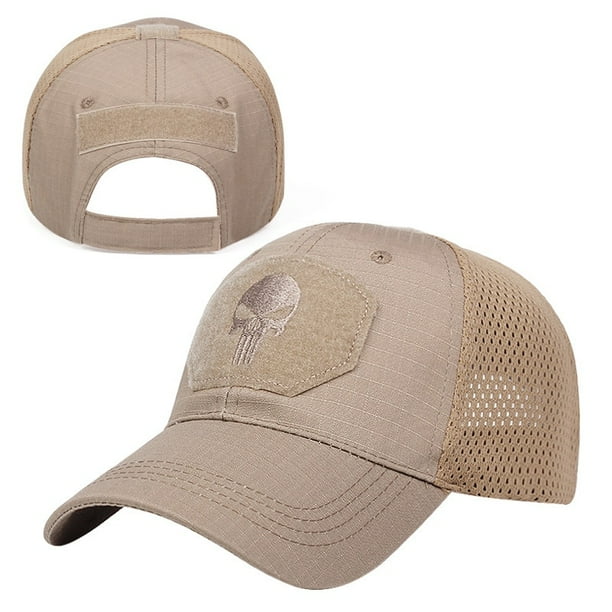 Gorra De Béisbol Táctica IDOGEAR - Impermeable, Con Velcro Para Parches, Ajuste Trasero Metálico, Para Outdoor Y Militar (talla única)