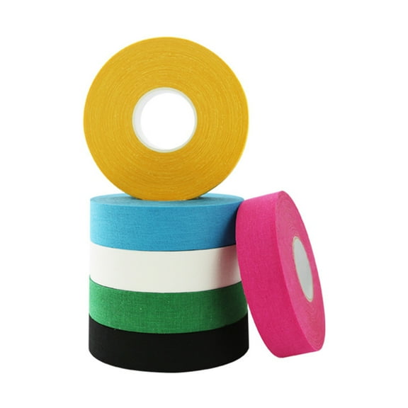 2 Pcs Hockey Puck Pro Tape Tennis Racquet Grip Sport Yellow