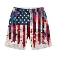thumbnail image 4 of Xuniizn Mens Shorts USA Flag 250th Anniversary Festival Printed Shorts 4th of July Independence Day Casual Holiday Shorts, S-2XL, 4 of 6