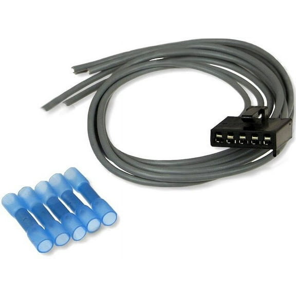 HVAC Blower Motor Resistor Harness - Compatible with 2006 - 2012 Ford Fusion 2007 2008 2009 2010 2011