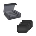 thumbnail image 3 of Card Deck Box Standard Durable W/ Magnetics Closure Premium Playing Card Box Black Gray, 3 of 8