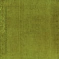 thumbnail image 1 of Ahgly Company Indoor Square Oriental Green Industrial Area Rugs, 4' Square, 1 of 4