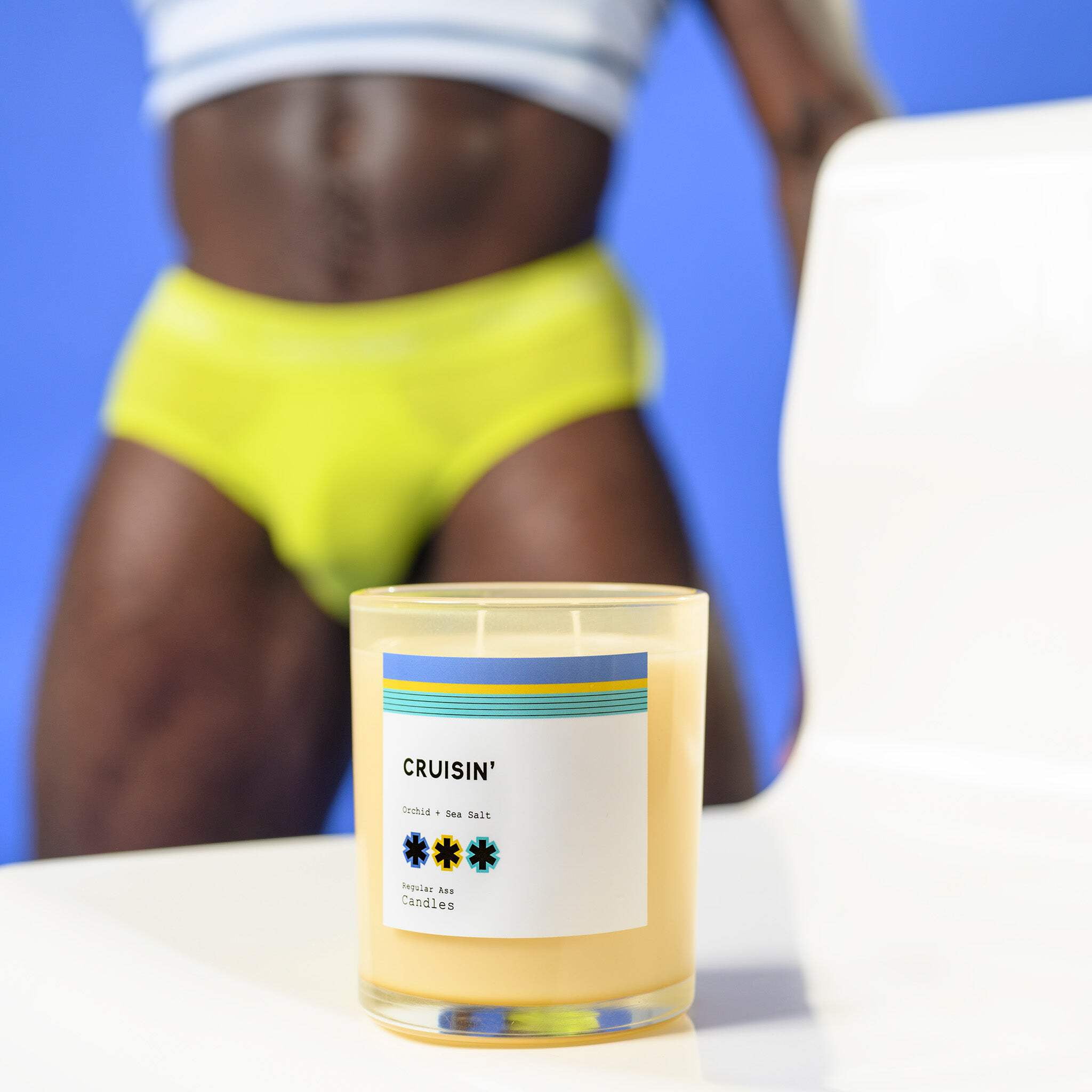 ROCK THE BOAT, Rhubarb, Kiwi, Driftwood Candle