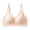 Beige bra for women, variant on Sleep Bras for Women No Underwire Maternity Large Cup Seamless Wireless Daily Nursing Bralette