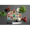thumbnail image 3 of Lots of Tricolor Cardigan Corgi Glass Cutting Board Large 12 in x 15 in, 3 of 5