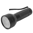 thumbnail image 2 of LED Black Light Torch, LED UV Flashlight Comfortable Grip Rubber Switch Prevent Slip Handle Aluminum Alloy  for Fluorescence Detection, 2 of 7