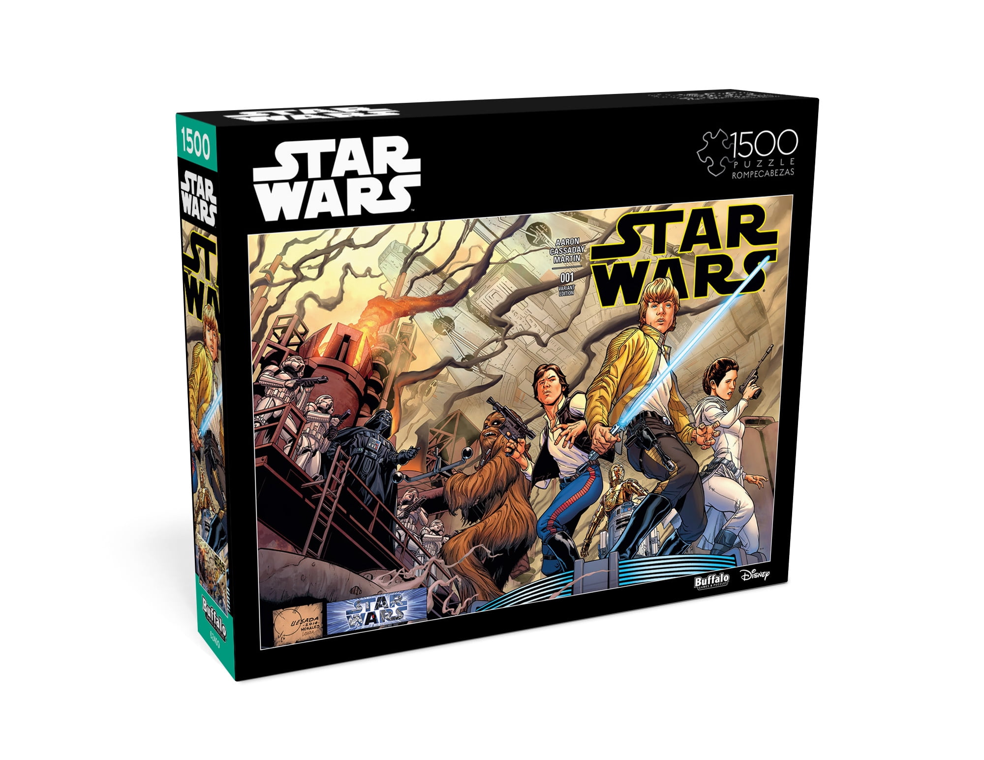 Buffalo Games 1500-Piece Star Wars Variant Cover Jigsaw Puzzle for Adults Ages 14+
