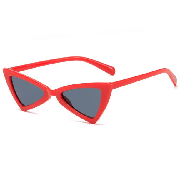 Hip Hop Cat Eye Triangle Sunglasses Ladies Fashion Retro Glasses Tikipangjing