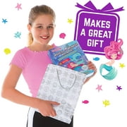 GirlZone Mermaid Stationary Gift Set for Girls, 45 piece Letter Writing Kit with Envelopes, Paper, Cards and More, Great Mermaid Gifts for Girls 9-12