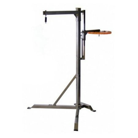 Invincible Professional Heavy Bag Stand with Adjustable Speed Bag Platform