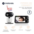 thumbnail image 3 of Motorola Baby Monitor PIP1610 HD Connect - Monitor de bebé con vídeo WiFi de 5" con cámara, montaje en pared, 1080p, aplicación de guardería para teléfono inteligente, alcance de 1000 pies, audio bidi, 3 of 5