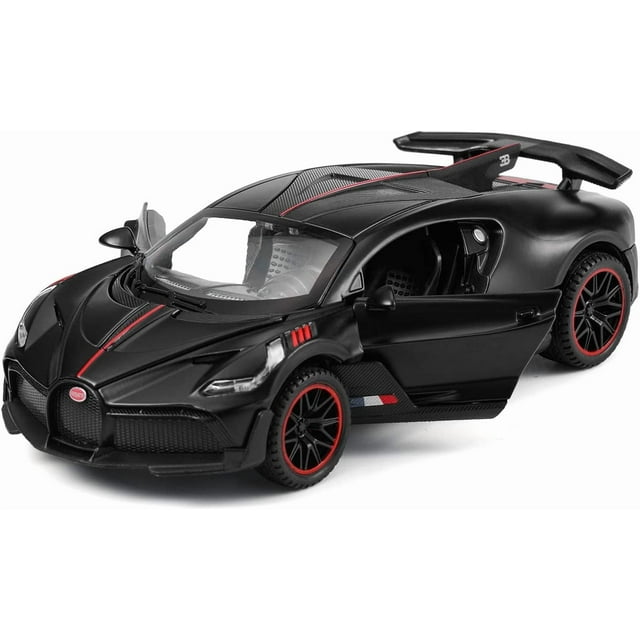 Maqueta de coche Bugatti Divo de metal fundido a presión para niños de 3 a 12 años