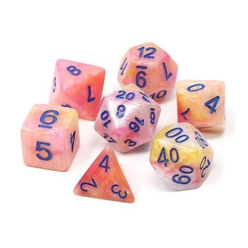 Poly RPG 7-Dice Set: Carnival