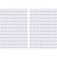 thumbnail image 1 of Self-Adhesive Screw Hole Stickers, 2 Sheets White Round Self-Adhesive Screw Stickers Anti Scratch Sealing Stickers Chair Leg Protectors for Sofas Table Legs 12+21 mm White, 1 of 5