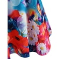 thumbnail image 4 of Talla grande de Talla Ombre Ombre Flower Flower Tunic Tee Rosegal Camisetas tallas grandes, 4 of 5
