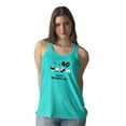 thumbnail image 2 of Friendship Day Cute Cat Party Racerback Tank Women -Image by Shutterstock, Female Large, 2 of 4
