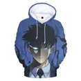 thumbnail image 2 of Sudadera con capucha de Anime Solo Leveling para hombre y mujer, sudadera con capucha con estampado 3D, sudadera informal de Halloween, ropa de calle, jersey de hip hop, 2 of 4