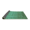 thumbnail image 2 of Ahgly Company Indoor Rectangle Oriental Turquoise Blue Industrial Area Rugs, 2' x 3', 2 of 4