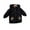 Black, variant on Esaierr Toddler Kids Winter Warm Jacket Coat for Boys Girls,Baby Zipper Button Mid Length Version Winter Snowsuit Outwear Newborn Fleece Thick Hooded Cotton Outwear for 9M-5Y