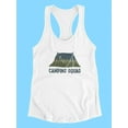 thumbnail image 3 of Camping Squad Racerback Tank Women -Smartprints Designs, Female Medium, 3 of 4