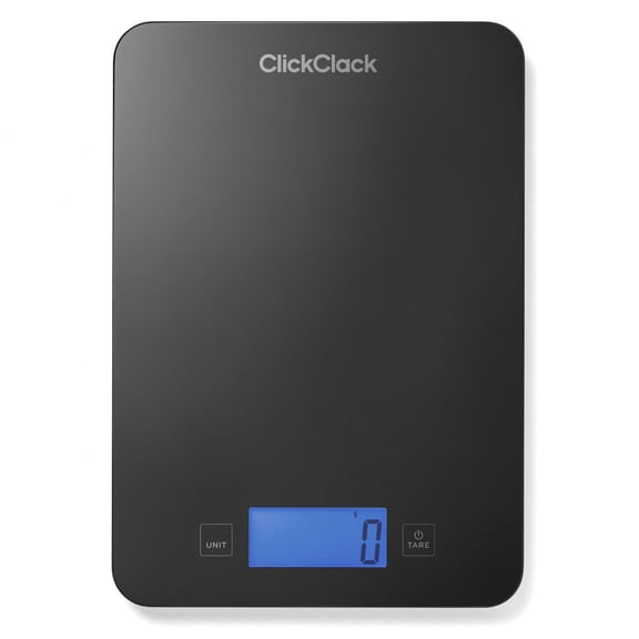 Click Clack Equip Kitchen Scale | Black