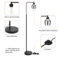 thumbnail image 5 of Floor Lamp for Living Room, Industrial Floor Lamp with 1H Timer, Stepless Adjustable 3000K-6000K Colors & Brightness Standing Lamp with Foot Pedal Switch & Remote Control, 5 of 7