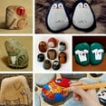 thumbnail image 4 of LAICAIW White Rocks for Painting,10 Big Rocks, 2-3.5 Inch Flat Smooth Stones Craft Rocks for Rock Painting, Kindness Stones, Painting Favors, 4 of 5