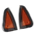 thumbnail image 5 of 2 Pcs Front Turn Signal Light Cover 4806218AD Side Marker Lamp Cover Replacement for Dodge Charger LX SRT8 2006?2010 Yellow, 5 of 5