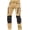 Khaki, variant on Men’s Heavy Duty Work Pants – Cordura Reinforced Knees, Multi‑Pocket Utility Cargo Trousers for Construction & Safety