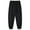 Black, variant on Lopecy-Sta Fleece-Lined Joggers for Men, Winter Warm Washed Sweatpants Relaxed Fit Tapered Cuff & Drawstring Loose Pants for Men