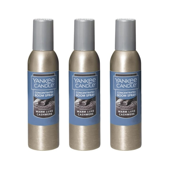Spray de habitación Yankee Candle Warm Luxe Cashmere, 45 ml (paquete de 3)