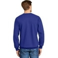 thumbnail image 3 of Hanes Ultimate Cotton Adult Crewneck Sweatshirt, XXL, Deep Royal, 3 of 7