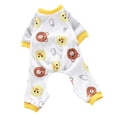 thumbnail image 3 of Pijamas Pet para perros pequeños Disfraz para perros Suministros para mascotas - Amarillo S Sunnimix Pijamas para perros, 3 of 8