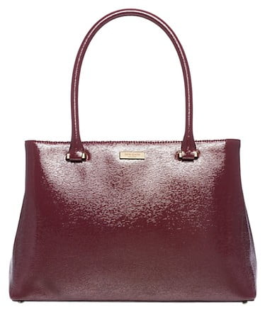 kate spade wine handbag