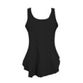 thumbnail image 7 of Tittly Tank Tops Vest for Women Women's Solid Color Fashionable Casual Round Neck Sleeveless Camisole Top Womens Tops Vest Tops for Women Black L, 7 of 7
