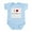 Sky Blue, variant on CafePress - Physician Assistant Infant Bodysuit - Baby Light Bodysuit, Size Newborn - 24 Months