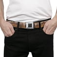 thumbnail image 3 of Buckle-Down Belt, Seatbelt Buckle Belt, Landscape Desert Cacti, 30 to 44 Inches, 3 of 9