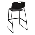 thumbnail image 3 of Norwood Commerical Furniture Bar Stool, Black, Set of 4, 3 of 5