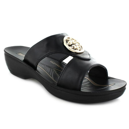 Image of Aerosoft Women s Taboo Open Toe Comfortable Slide Sandals