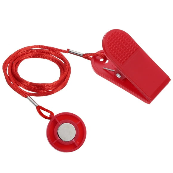 Reemplazo de llave de seguridad magnética redonda de plástico ABS universal Uxcell para la mayoría de las cintas de correr 1.26