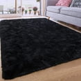 thumbnail image 1 of Fluffy Carpet for Bedroom, 4x6 Rug Soft Indoor Small Shag Area Rug, Machine Washable Rug for Living Room, Non Slip Gray Throw Rugs for Kids Room, Fuzzy Modern Home Decor, 1 of 4