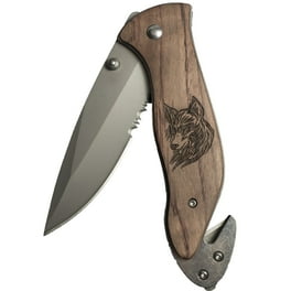 Knife - Tribal Wolf - 138 Knife - Tribal Wolf - 138