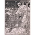 thumbnail image 2 of William Morris 19x24 Gold Ornate Framed and Double Matted Museum Art Print Titled - The Shepheardes Calender Conteyning Twelve Aeglogues, Proportionable to the Twelve Monethes (1896), 2 of 4