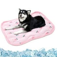 thumbnail image 1 of Fournitures pour Animaux Tapis pour Chien Portable Lavable Lit Frais pour l'Été Utilisation Intérieure Extérieure pour Chiens et Chats Solution Confortable, 1 of 3