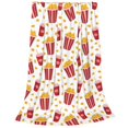 thumbnail image 2 of Honeii Popcorn Print Fleece Blanket - Throw Blanket for Bed, Sofa, Couch, Camping, and Travel , Microplush Ultra Soft Warm Blanket-80"x60", 2 of 7