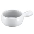 thumbnail image 1 of Browne Ceramic White Onion Soup Bowl with Handle, 16 oz Capacity, 1 of 1
