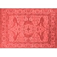 thumbnail image 1 of Ahgly Company Indoor Rectangle Oriental Red Industrial Area Rugs, 6' x 9', 1 of 4