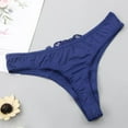 thumbnail image 7 of HUPOM Matching Underwear Panties For Girls Briefs Leisure Belt Comfort Waist Blue, 7 of 7