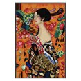 thumbnail image 2 of Hilo de bordar Full Eco-cotton 14CT Counted Lady Cross Stitch Artwork (RA527) Hugtrwg Para estrenar, 2 of 9