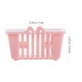 thumbnail image 5 of FRCOLOR Panier à Main Jouets 10 Pcs Panier Compact à Main pour Enfants Mini Panier de Courses Multifonctionnel Mini Panier en Plastique, 2.76"X2.05"X1.38 Pouces, 5 of 5